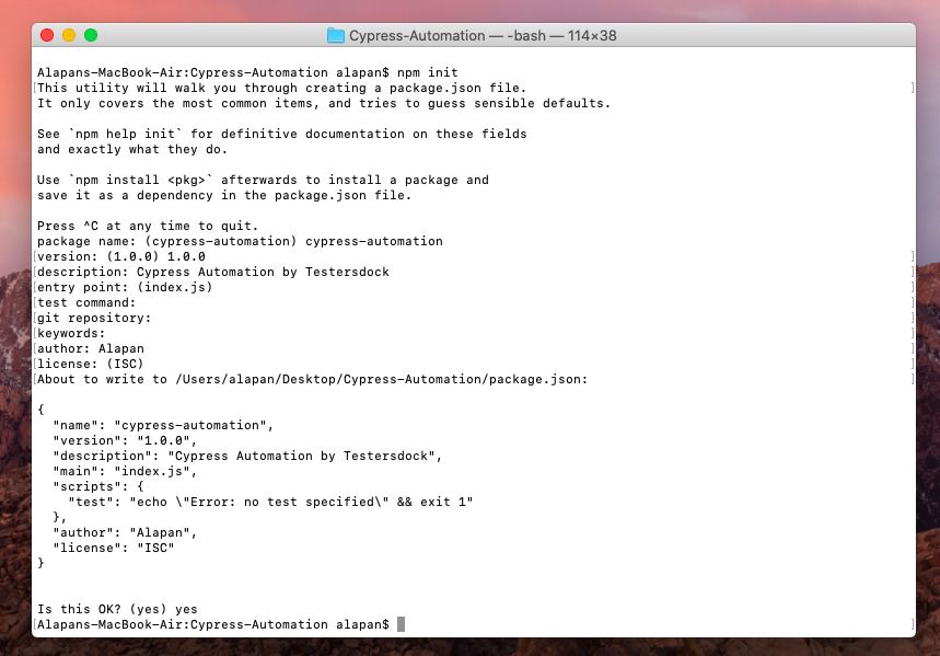 How To Install Cypress Via Npm On Mac & Windows?