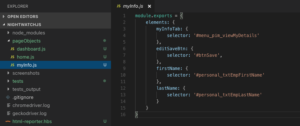 Page Object Model in Nightwatch JS - TestersDock
