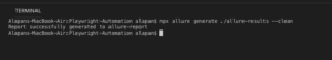 How to create Allure HTML Reports with Playwright - TestersDock